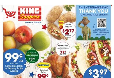 King Soopers (CO) Weekly Ad Flyer Specials November 9 to November 15, 2022