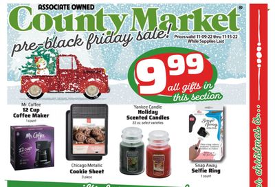 County Market (IL, IN, MO) Weekly Ad Flyer Specials November 9 to November 15, 2022