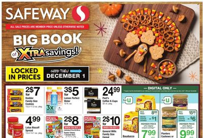 Safeway (MD, VA) Weekly Ad Flyer Specials November 4 to December 1, 2022