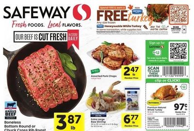 Safeway (CO) Weekly Ad Flyer Specials November 9 to November 15, 2022