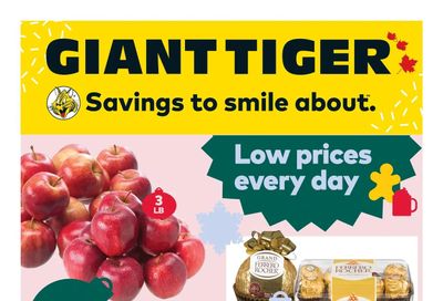 Giant Tiger (West) Flyer November 9 to 15