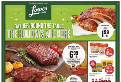 Lowes Foods (NC, SC) Weekly Ad Flyer Specials November 2 to November 8, 2022