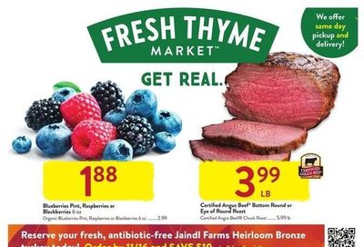 Fresh Thyme Weekly Ad Flyer Specials November 2 to November 8, 2022