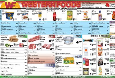 Western Foods Flyer November 9 to 15