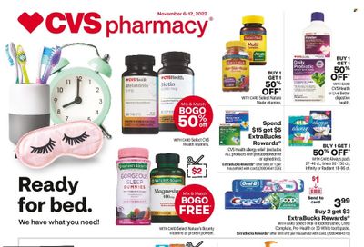 CVS Pharmacy Weekly Ad Flyer Specials November 6 to November 12, 2022