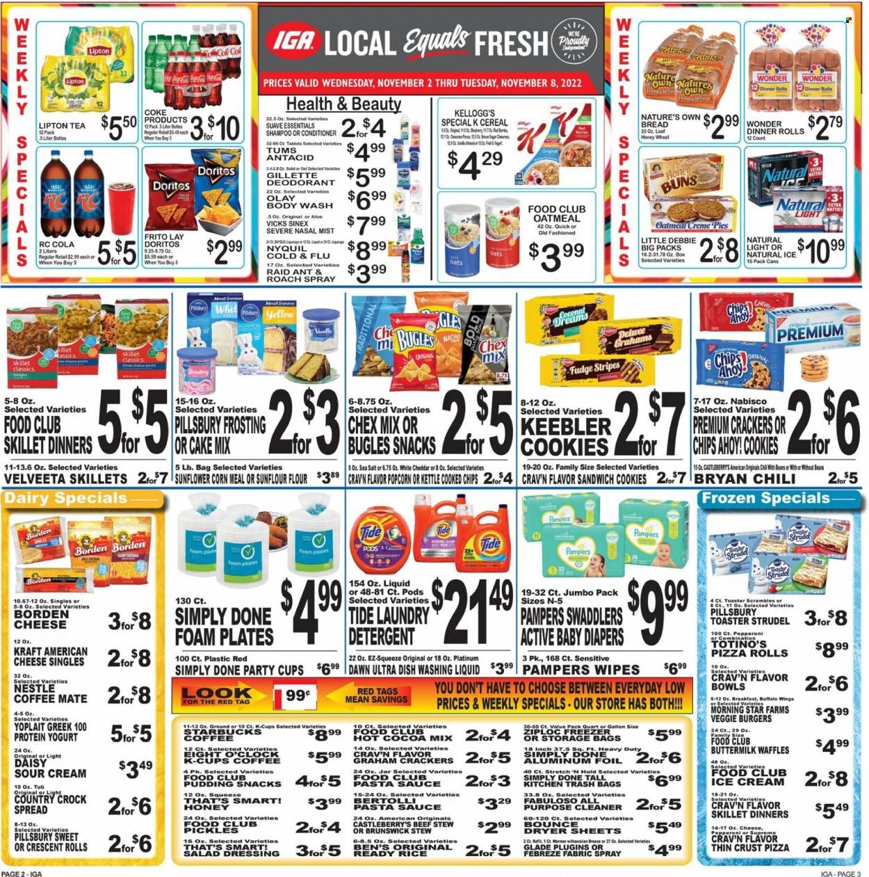 IGA (50) Weekly Ad Flyer Specials November 2 to November 8, 2022
