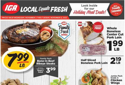 IGA (KY) Weekly Ad Flyer Specials November 2 to November 8, 2022 IGA (KY) Weekly Ad Flyer Specials November 2 to November 8, 2022