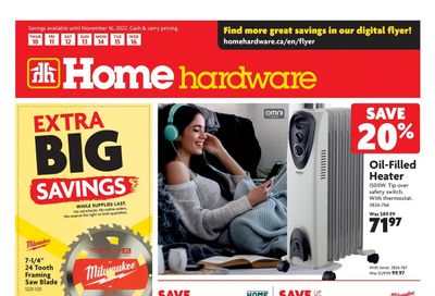 Home Hardware (ON) Flyer November 10 to 16