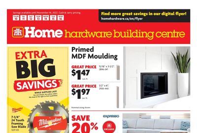Home Hardware Building Centre (AB) Flyer November 10 to 16