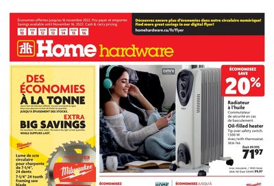 Home Hardware (QC) Flyer November 10 to 16