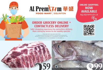 Al Premium Food Mart (Eglinton Ave.) Flyer November 10 to 16