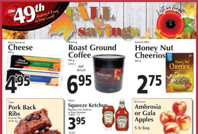 The 49th Parallel Grocery Flyer November 10 to 16