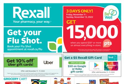 Rexall (AB, SK, MB) Flyer November 11 to 17