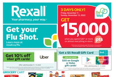 Rexall (BC) Flyer November 11 to 17