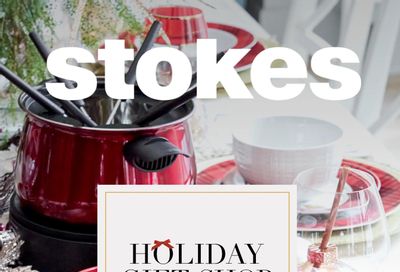 Stokes Holiday Gift Shop Flyer November 8 to December 25