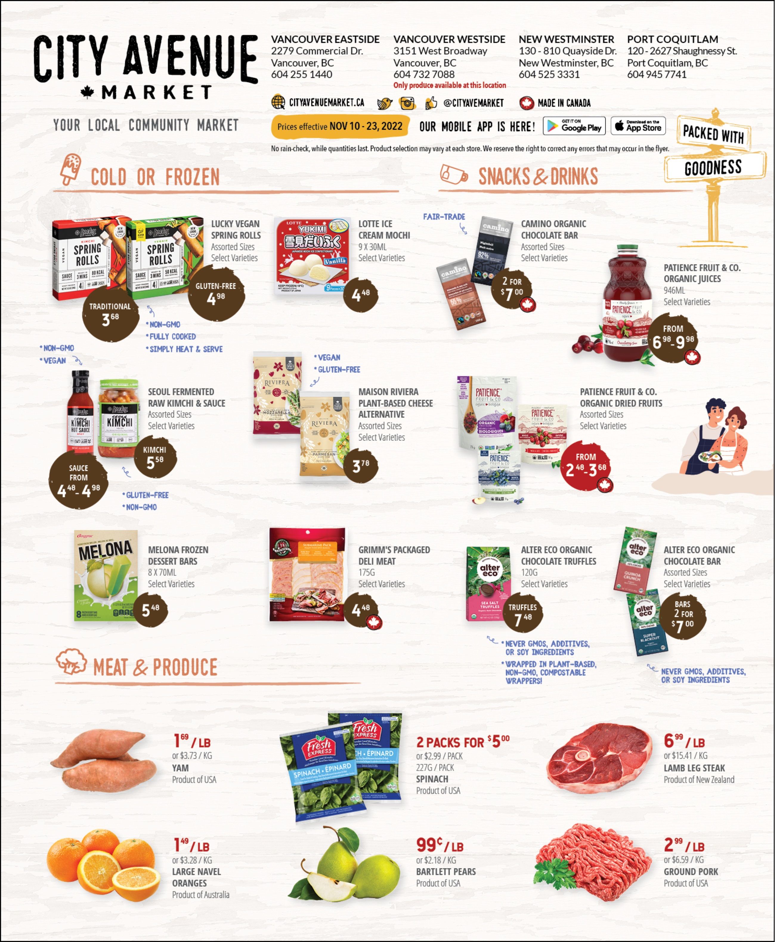 City Avenue Market Flyer November 10 to 23