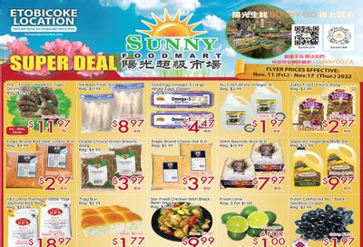 Sunny Foodmart (Etobicoke) Flyer November 11 to 17
