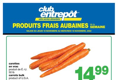 Wholesale Club (QC) Fresh Deals of the Week Flyer November 10 to 16