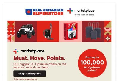 Real Canadian Superstore (ON) Marketplace Flyer November 10 to 16