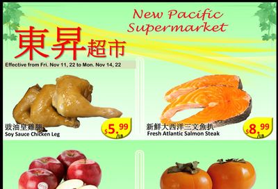 New Pacific Supermarket Flyer November 11 to 14