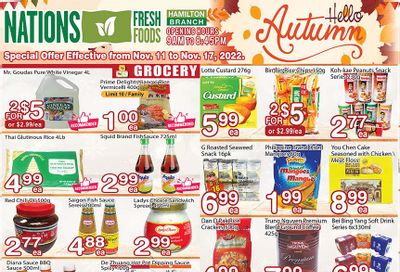 Nations Fresh Foods (Hamilton) Flyer November 11 to 17