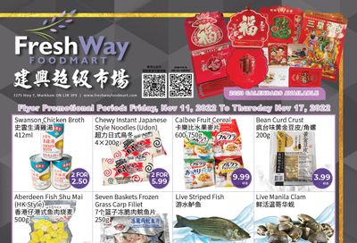 FreshWay Foodmart Flyer November 11 to 17