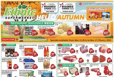 Ethnic Supermarket (Guelph) Flyer November 11 to 17