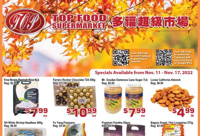 Top Food Supermarket Flyer November 11 to 17