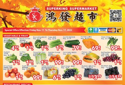 Superking Supermarket (North York) Flyer November 11 to 17