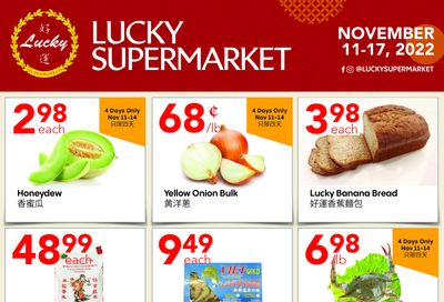 Lucky Supermarket (Edmonton) Flyer November 11 to 17