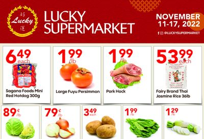 Lucky Supermarket (Winnipeg) Flyer November 11 to 17