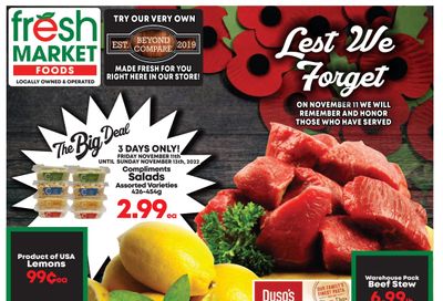 Fresh Market Foods Flyer November 11 to 17