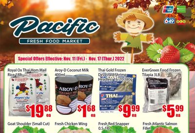 Pacific Fresh Food Market (North York) Flyer November 11 to 17