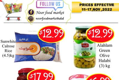 Noor Food Market Flyer November 11 to 17