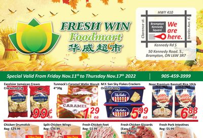 Fresh Win Foodmart Flyer November 11 to 17