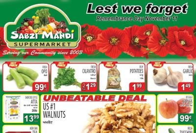 Sabzi Mandi Supermarket Flyer November 11 to 16