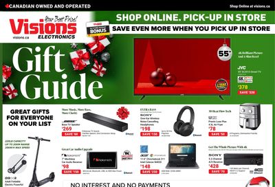 Visions Electronics Gift Guide November 11 to 17