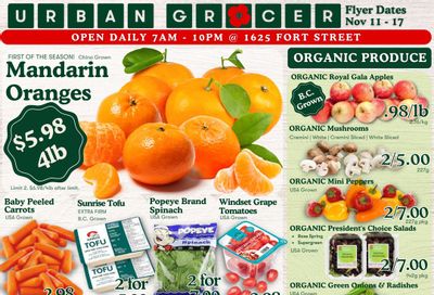 Urban Grocer Flyer November 11 to 17