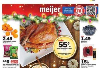 Meijer (MI) Weekly Ad Flyer Specials November 13 to November 19, 2022