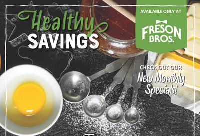 Freson Bros. Healthy Essentials Flyer October 28 to November 24