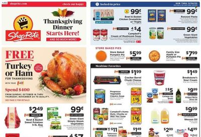 ShopRite (CT, DE, MD, NJ, NY, PA) Weekly Ad Flyer Specials November 13 to November 19, 2022