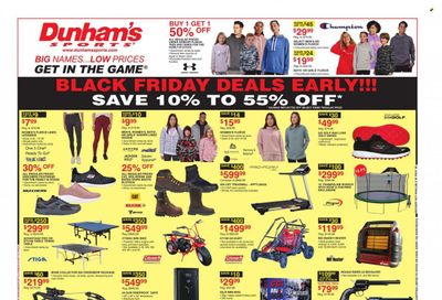 Dunham's Sports (MI, PA, WI) Weekly Ad Flyer Specials November 12 to November 17, 2022