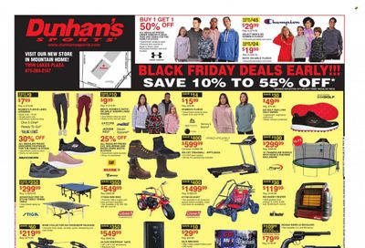 Dunham's Sports (AR) Weekly Ad Flyer Specials November 12 to November 17, 2022