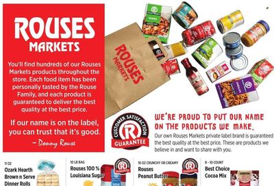 Rouses Markets (AL, LA, MS) Weekly Ad Flyer Specials November 9 to November 30, 2022