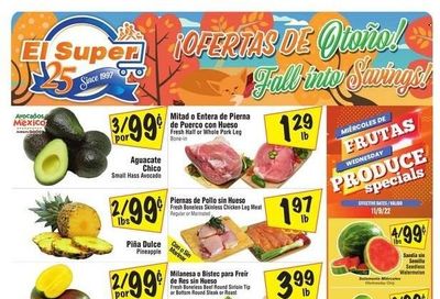 El Super (CA, NM, NV, TX) Weekly Ad Flyer Specials November 9 to November 15, 2022