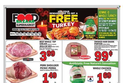 Food Bazaar (CT, NJ, NY) Weekly Ad Flyer Specials November 10 to November 16, 2022
