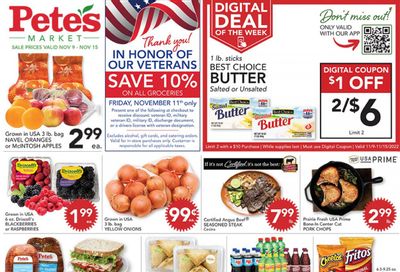 Pete's Fresh Market (IL) Weekly Ad Flyer Specials November 9 to November 15, 2022