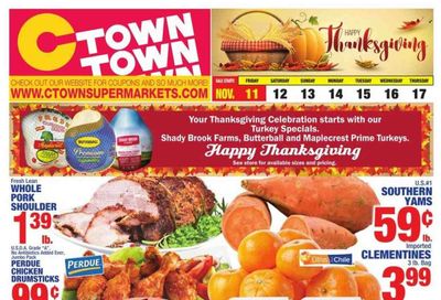 C-Town (CT, FL, MA, NJ, NY, PA) Weekly Ad Flyer Specials November 11 to November 17, 2022