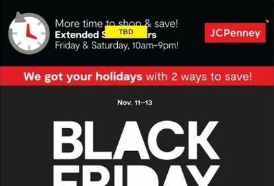 JCPenney Weekly Ad Flyer Specials November 11 to November 13, 2022