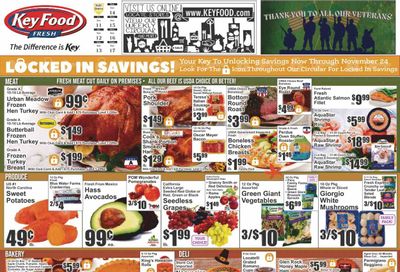 Key Food (NY) Weekly Ad Flyer Specials November 11 to November 17, 2022